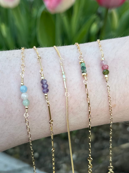 gemstone bracelet II