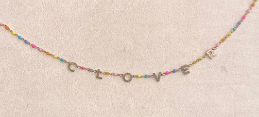 Confetti Necklace in Gold Filled or Sterling Silver